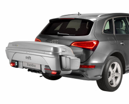 Box Kufer na hak BackBoX MFT na narty