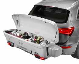 Box Kufer na hak BackBoX MFT na narty